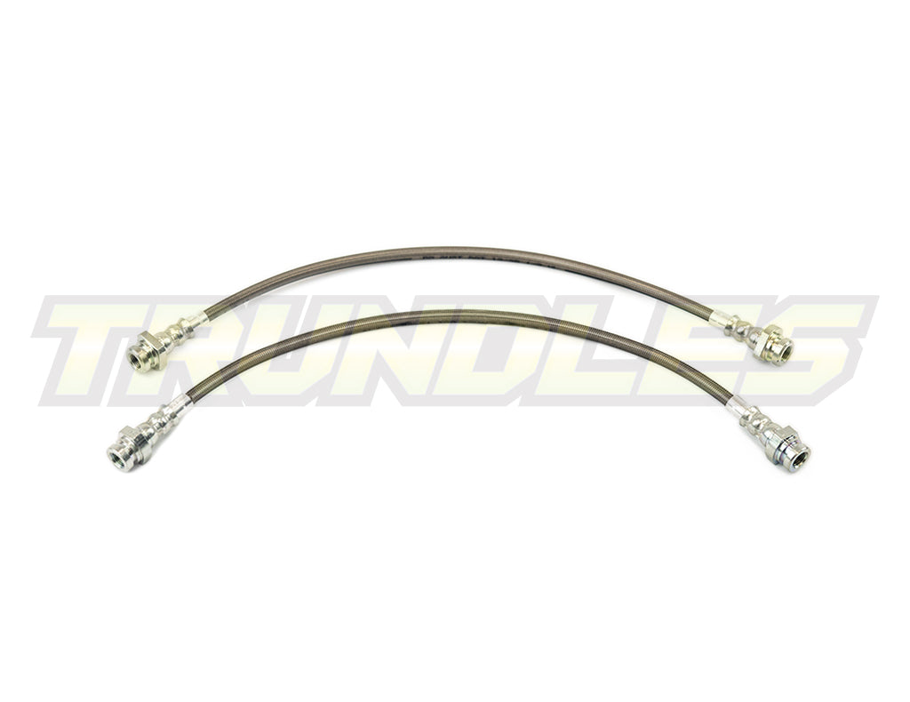 Trundles Extended Braided Brake Hose Kit to suit Isuzu MU-X 2012-2020
