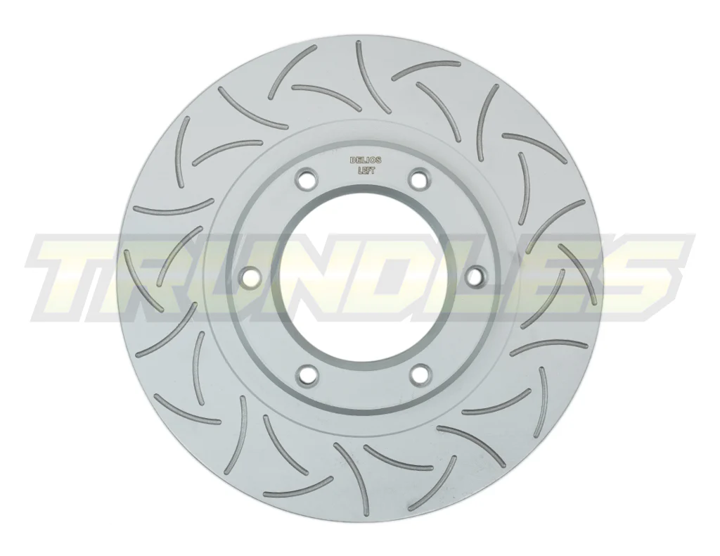 Delios Rear Brake Rotor to suit Ford F150 2010-2022 (PAIR) Promek (Slotted Rotor)