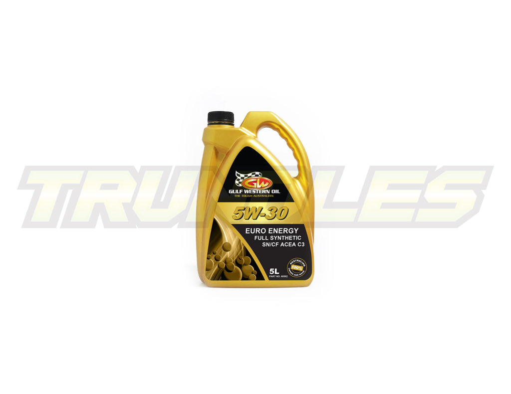Gulf Western 5W30 Euro Energy (5 Litres)