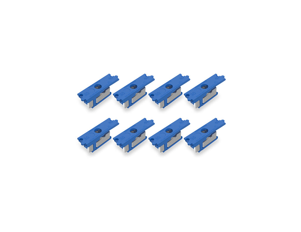 Rhino Rack Universal Zwifloc M6 Channel Nuts - 8 Pack