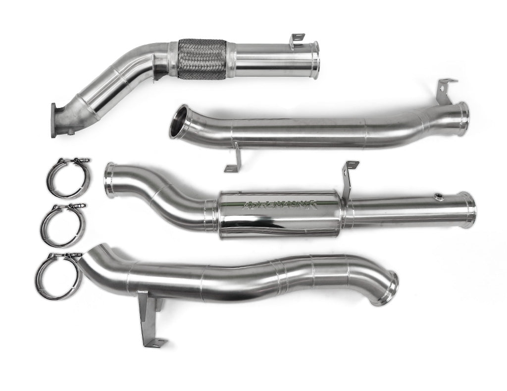 Trundles 4" Stainless Exhaust (Turbo-Back) to suit Toyota Landcruiser VDJ79 Series 2016-Onwards