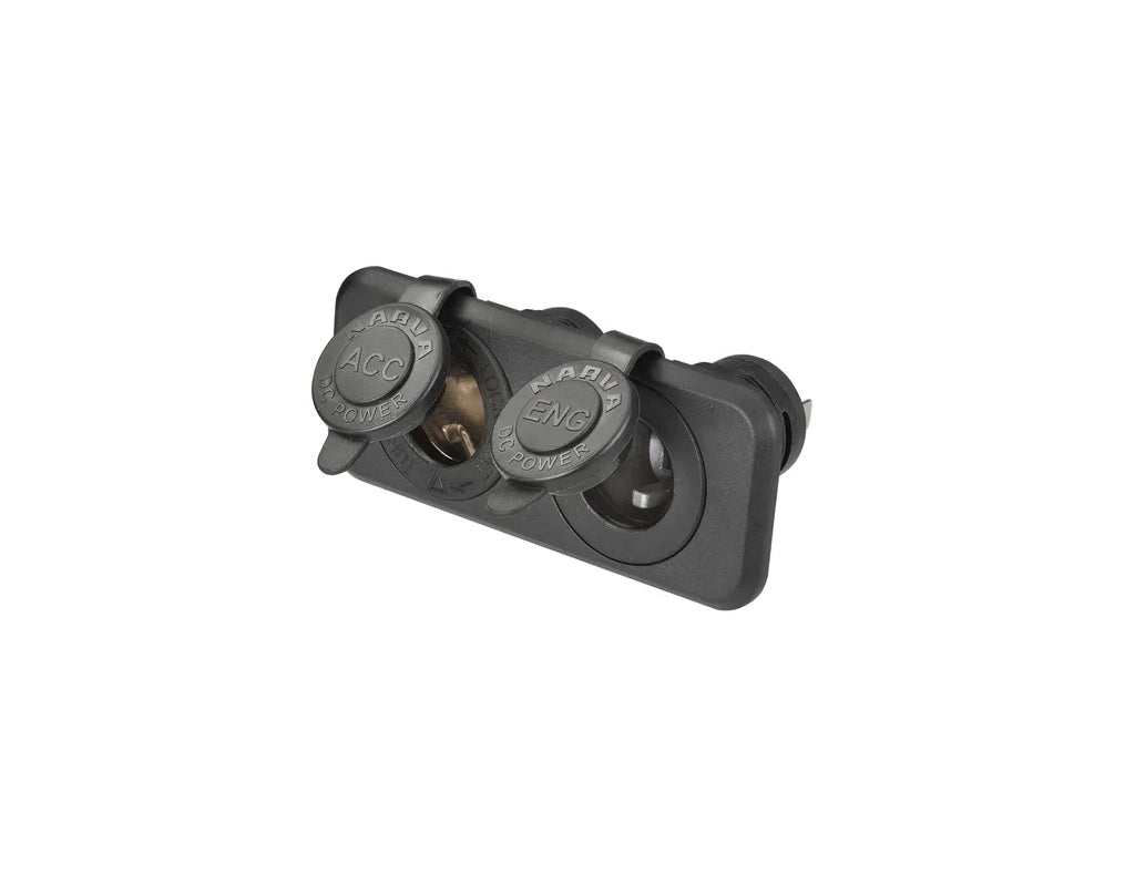 26338 | Narva Heavy-Duty Twin Accessory/Engel Type Sockets