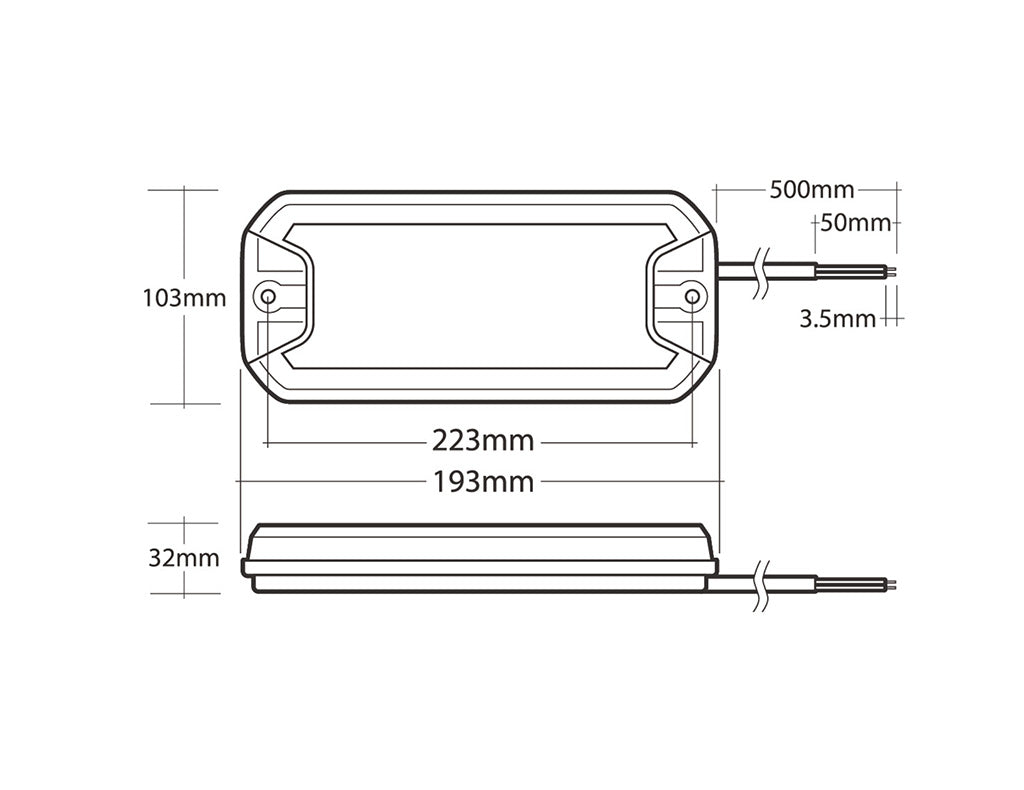 Narva LED Rear Combination Lamp (Stop/Tail/Indicator/Reverse)