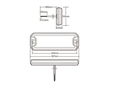 Narva LED Rear Sequential Combination Lamp (Stop/Tail/Indicator/Reverse)