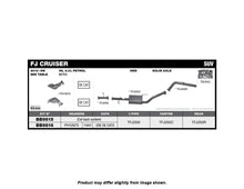 King Brown Exhaust System to suit Toyota FJ Cruiser 4.0L V6 PET 2010-2022