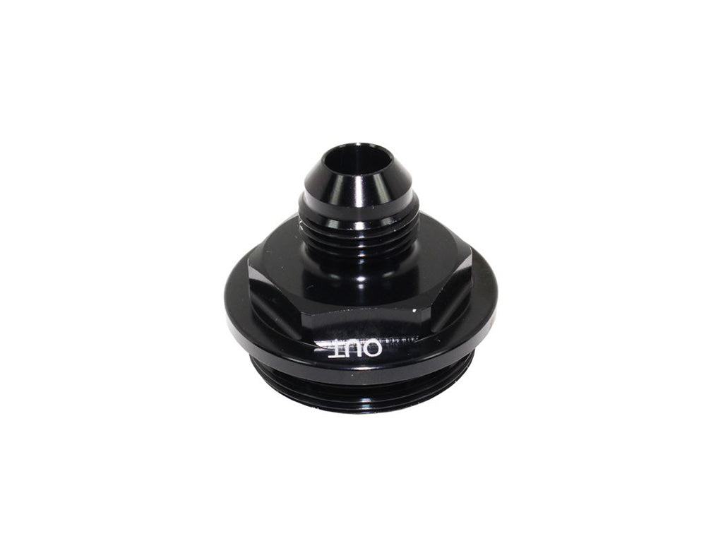 35728 | Speedflow Black AN End Cap Outlet/Inlet