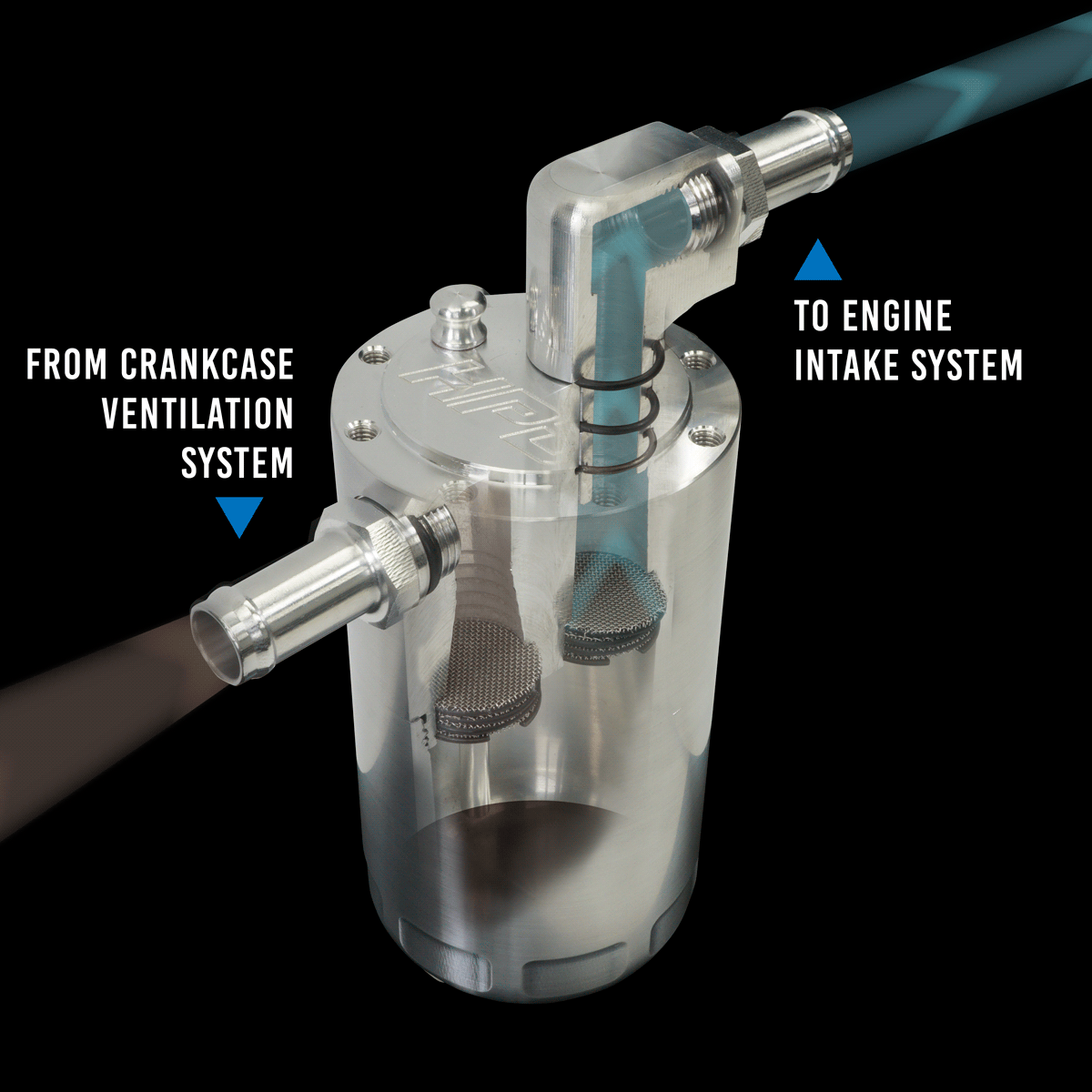 HPD Catch Can to suit Mazda BT-50 3.2L 2011-2020