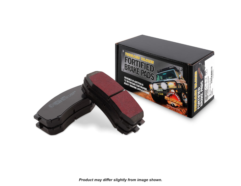 Terrain Tamer Fortified Rear Brake Pads to suit Toyota Landcruiser 80 Series 1990-1998