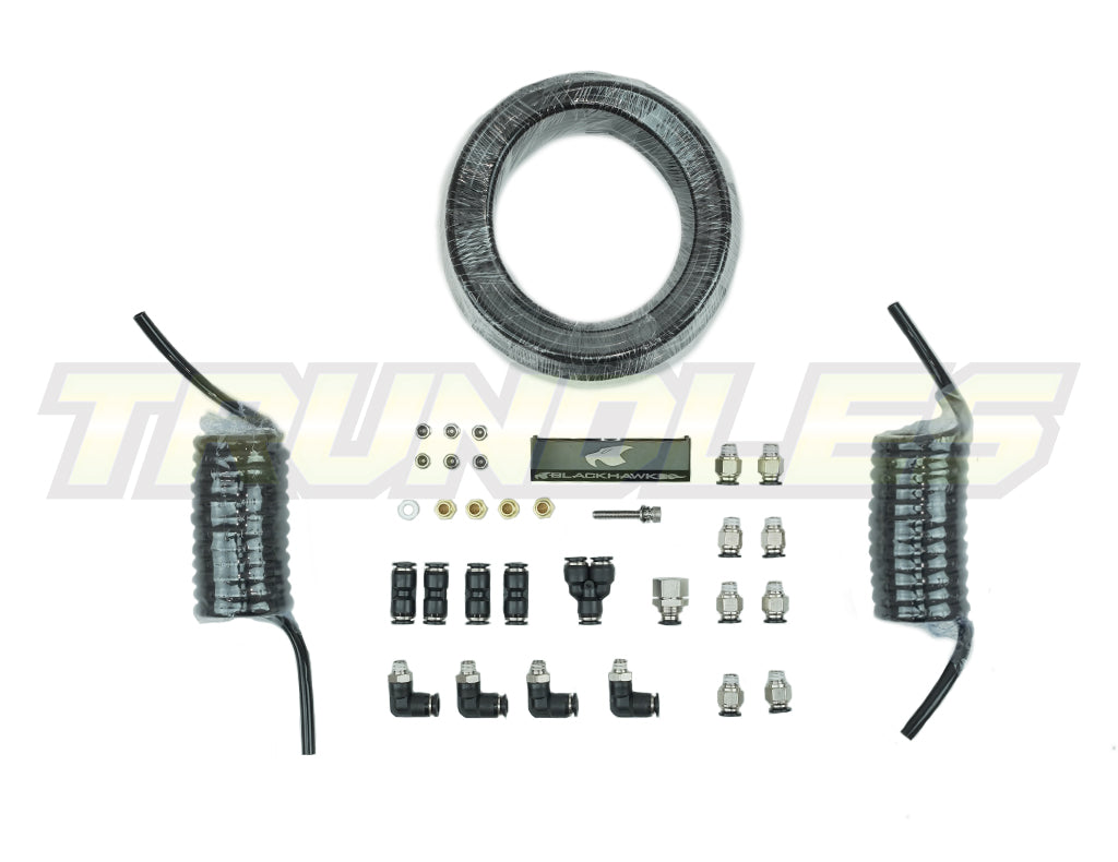 Blackhawk 4 Port Diff Breather Kit to suit Multiple Vehicles