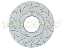 Delios Promek (Slotted Rotor) Front Brake Rotor to suit Toyota Landcruiser 300 Series 2022 - Onwards (354mm) (PAIR)