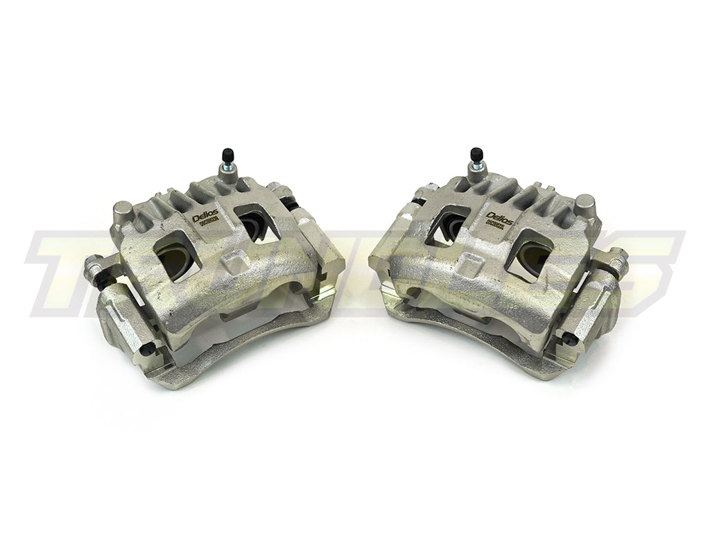 Delios Twin Pot Calipers to suit Nissan Patrol GQ 1987-1998 (EFI Models)
