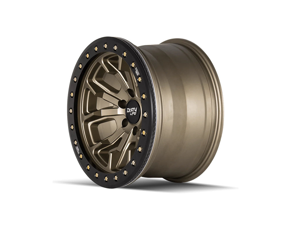 Dirty Life | DT-1 Satin Gold | 17x9 / 6x139.7 / 0P