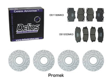 Delios Front & Rear Brake Upgrade Kit to suit Toyota Landcruiser Prado 120 Series 2003-2009