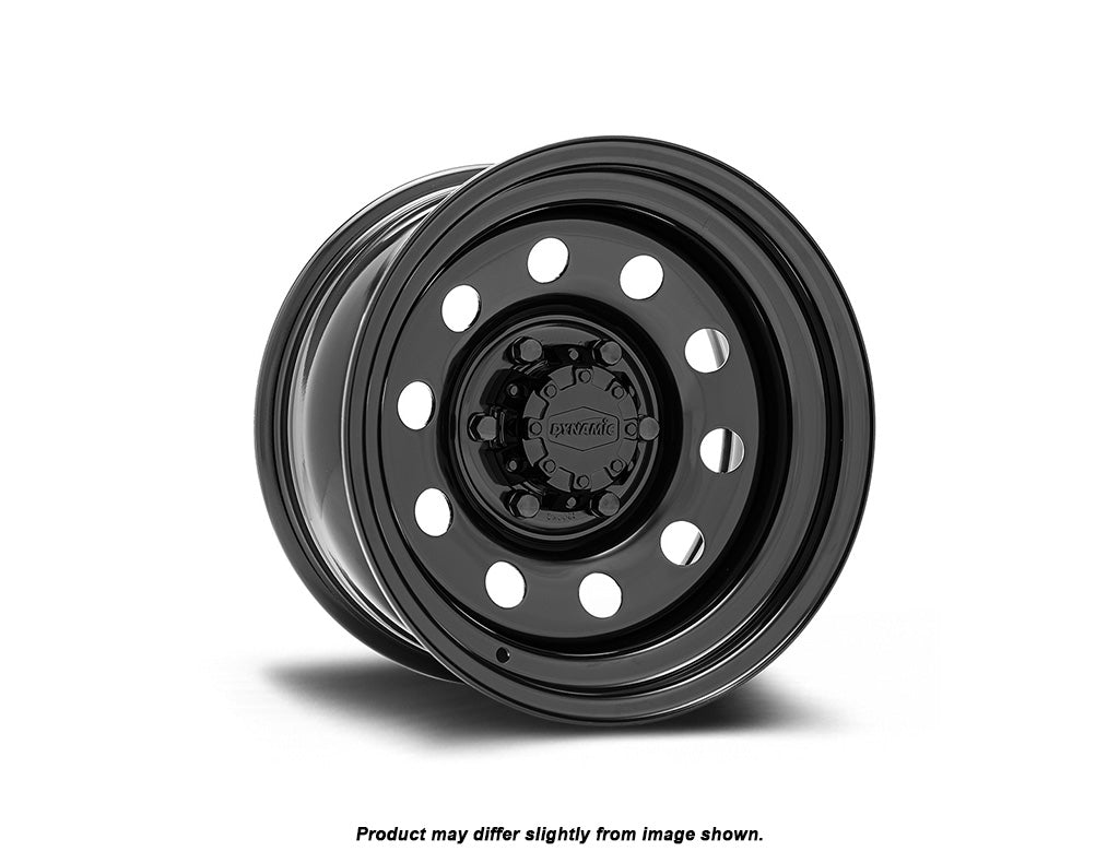 Dynamic Steel Rim - Round Stain Black - 16x8 / 6x139.7 / 0P