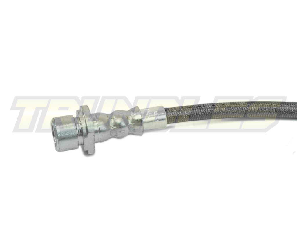 Trundles Braided Rear Brake Hose to suit Toyota Landcruiser 79 Series 1999-Onwards