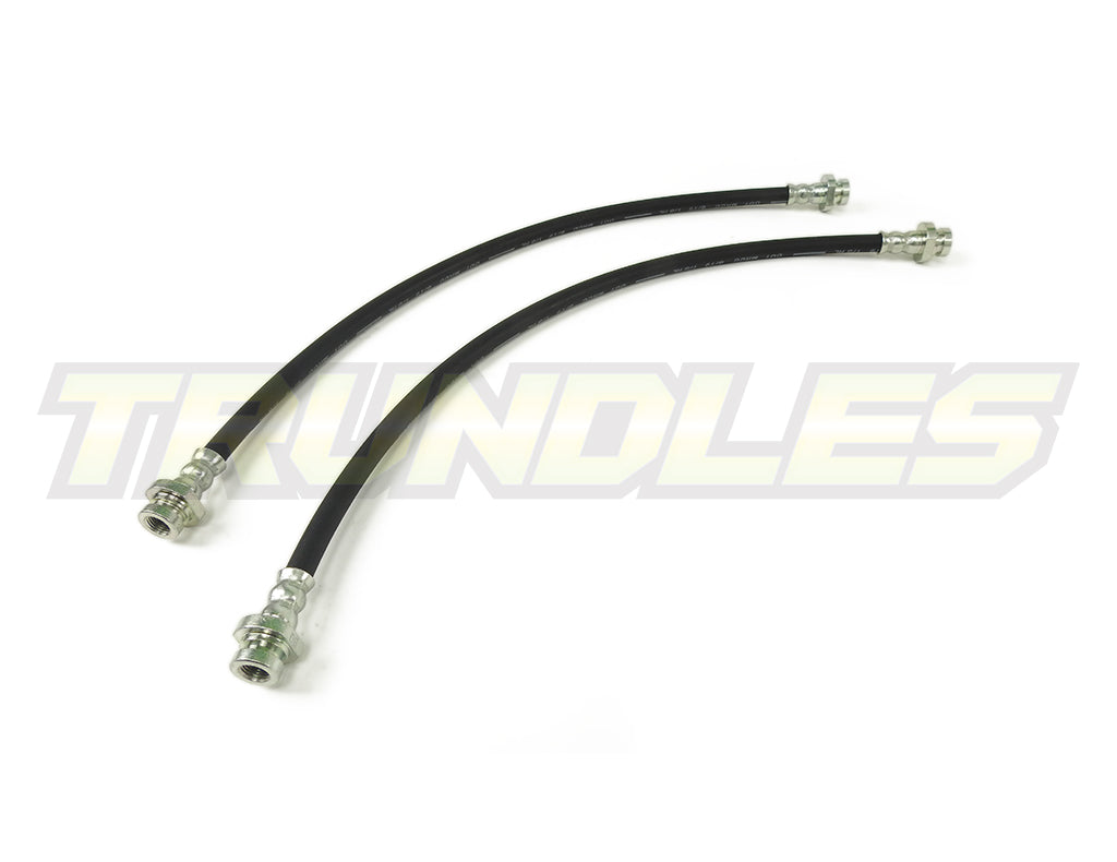 39127 | Trundles Rear Extended Rubber Brake Hoses to suit Nissan Navara D23 NP300 2014-Onwards