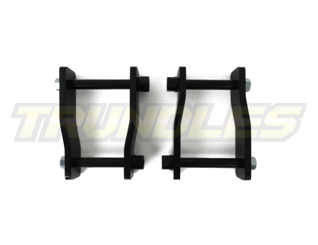 Trundles 25mm Lift Extended Rear Shackle Kit to suit Mitsubishi Triton ML/MN 2006-2015