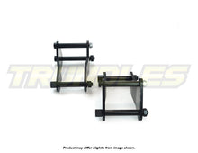 Trundles 25mm Lift Extended Rear Shackle Kit to suit Toyota Landcruiser 76/78/79 Series 1999-Onwards