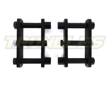 Trundles 25mm Lift Extended Rear Shackle Kit to suit Holden Rodeo RA & Colorado RC / Isuzu D-Max 2008-2012