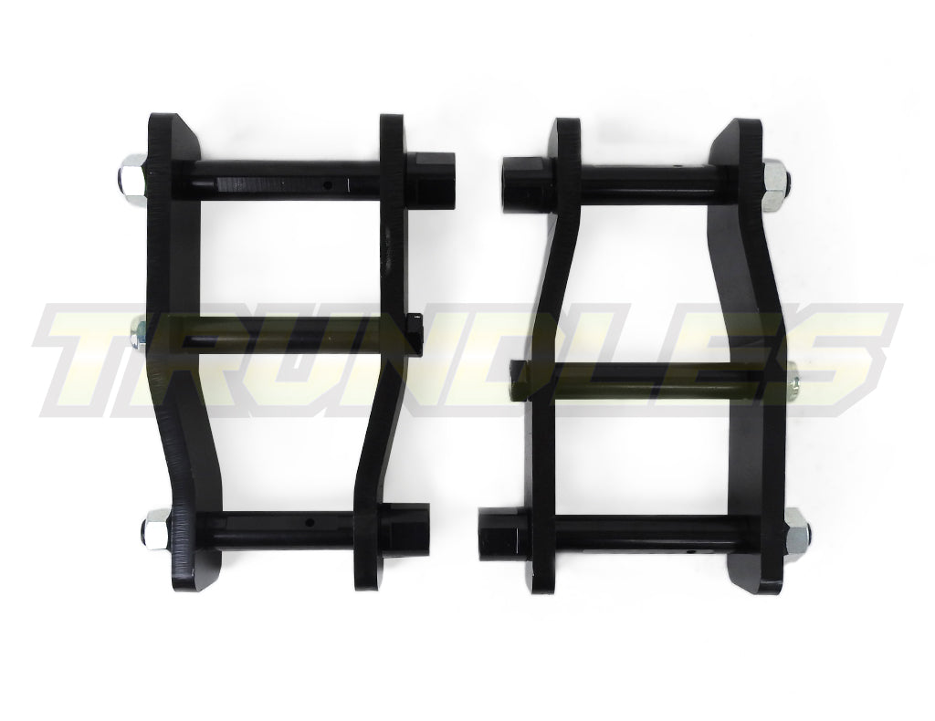 Trundles 25mm Lift Extended Rear Shackle Kit to suit Ford Courier / Mazda Bounty 1987-2006