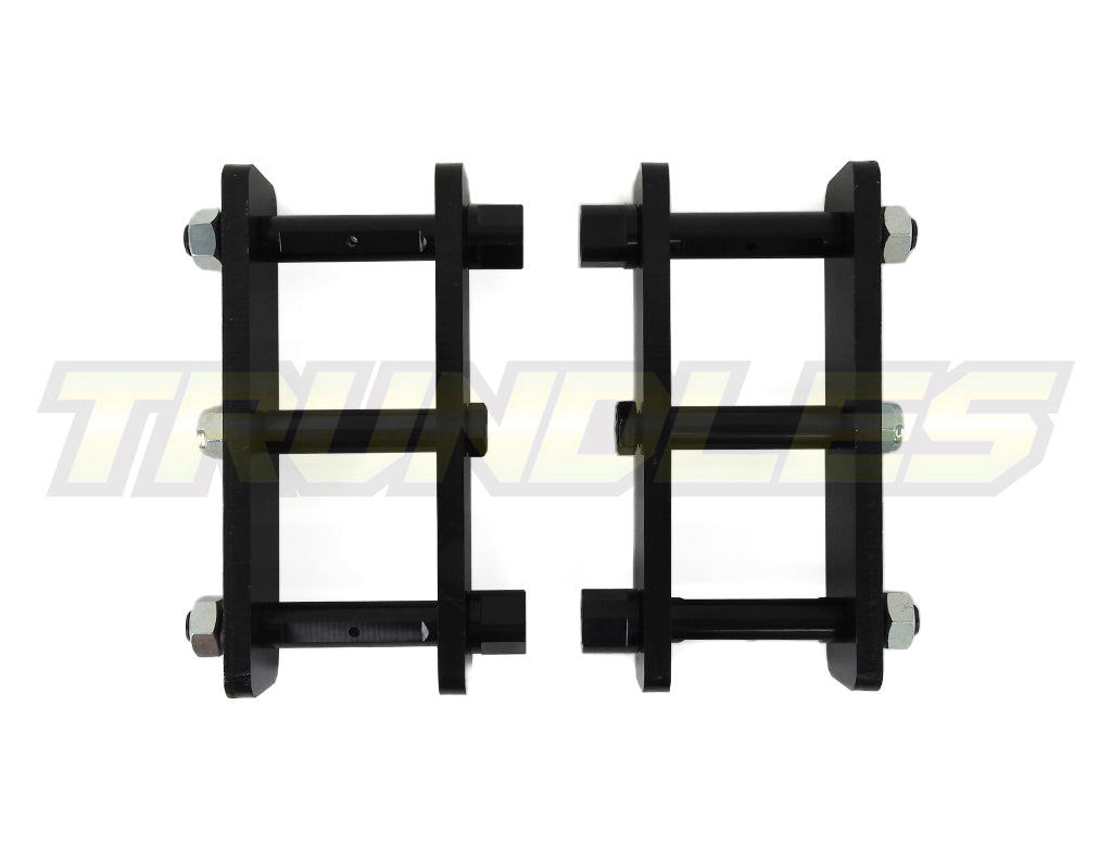 Trundles 25mm Lift Extended Rear Shackle Kit to suit Toyota Hilux LN106 1979-1997