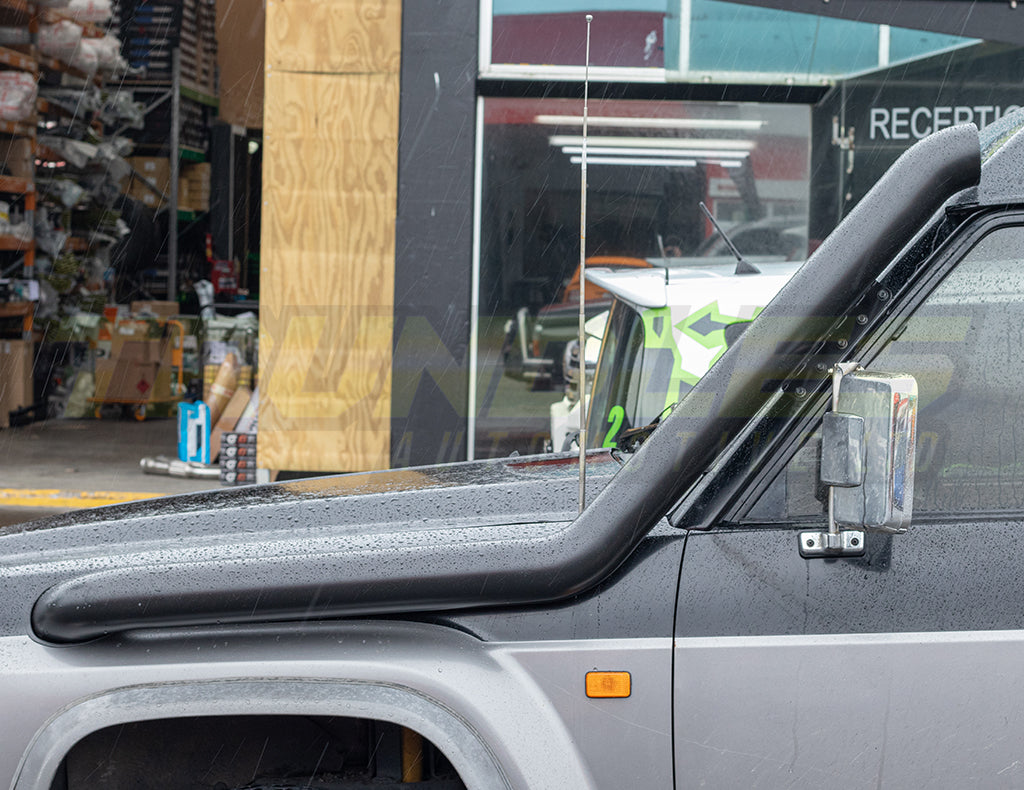 Trundles 4" Stainless Snorkel (Long Entry) to suit Nissan Patrol Y60 1987-1998