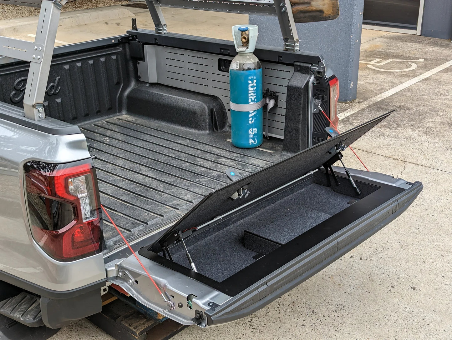 24621 | Huracan Tailgate Storage Solution to suit Ford Ranger PX1/2/3/RA/Next Gen/Raptor 2011-Onwards