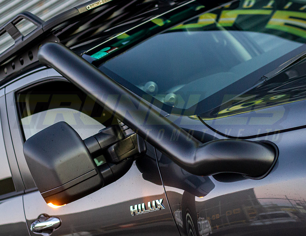 Trundles 4" Stainless Snorkel Mid Entry to suit Toyota Hilux N80 2015-Onwards