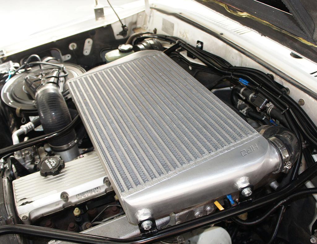 HPD Top Mount Intercooler Kit (Series 2) to suit Toyota Landcruiser 80 Series 1HDFT (24V) 1990-1998