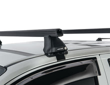 Rhino Rack Heavy Duty 2500 Black 2 Bar Roof Rack to suit Toyota Hilux N70/KUN26 2005-2015