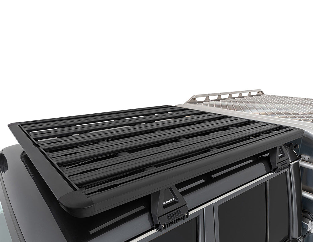 Rhino Rack Pioneer 5 Platform (1528mm x 1376mm) with RL Legs to suit Toyota Landcruiser 79 Series Dual Cab 2007-Onwards