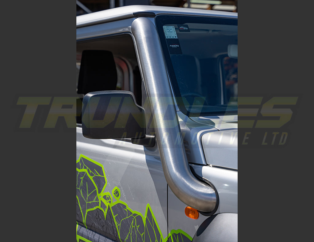 Trundles 3.5" Stainless Snorkel (Short Entry) to suit Suzuki Jimny 2018-Onwards