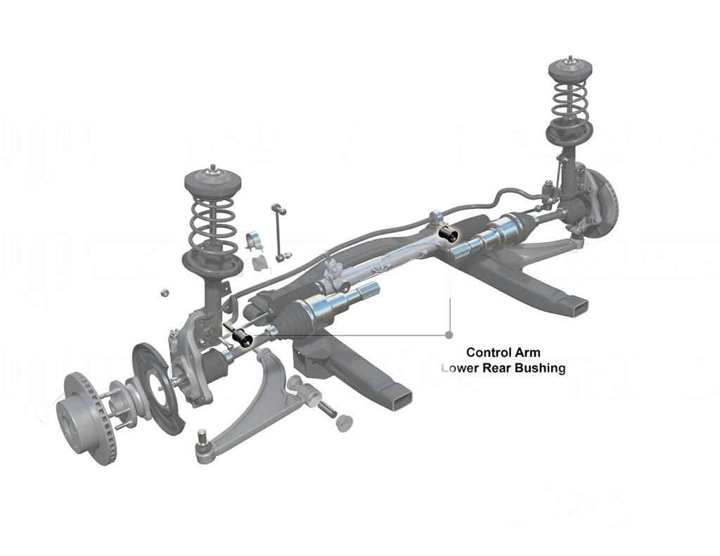 Whiteline Front Lower Control Arm Inner Rear Bushing Caster Kit to Suit Mazda RX-7 FC 4 / 5 Series 1985-1989
