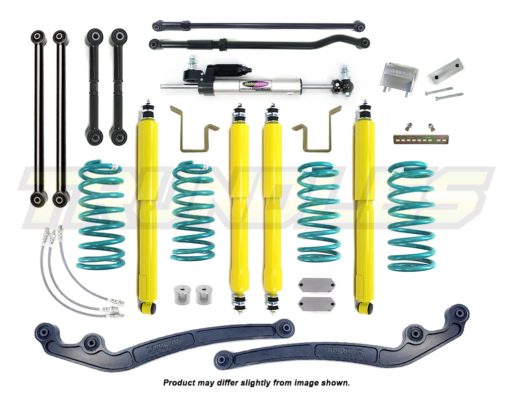Dobinsons 150mm Gas Lift Kit to suit Toyota Landcruiser 105 Series 1998-2007 (ABS Models)