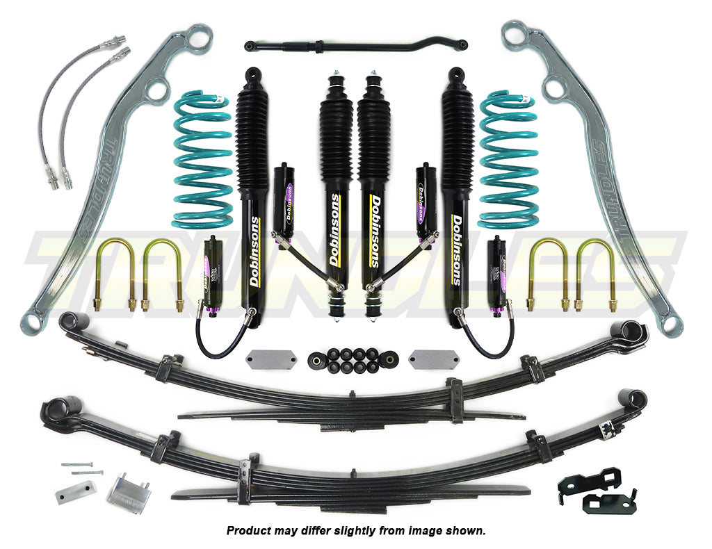 Dobinsons 100mm MRA Lift Kit to suit Toyota Landcruiser 76 Series Wagon 2009-Onwards