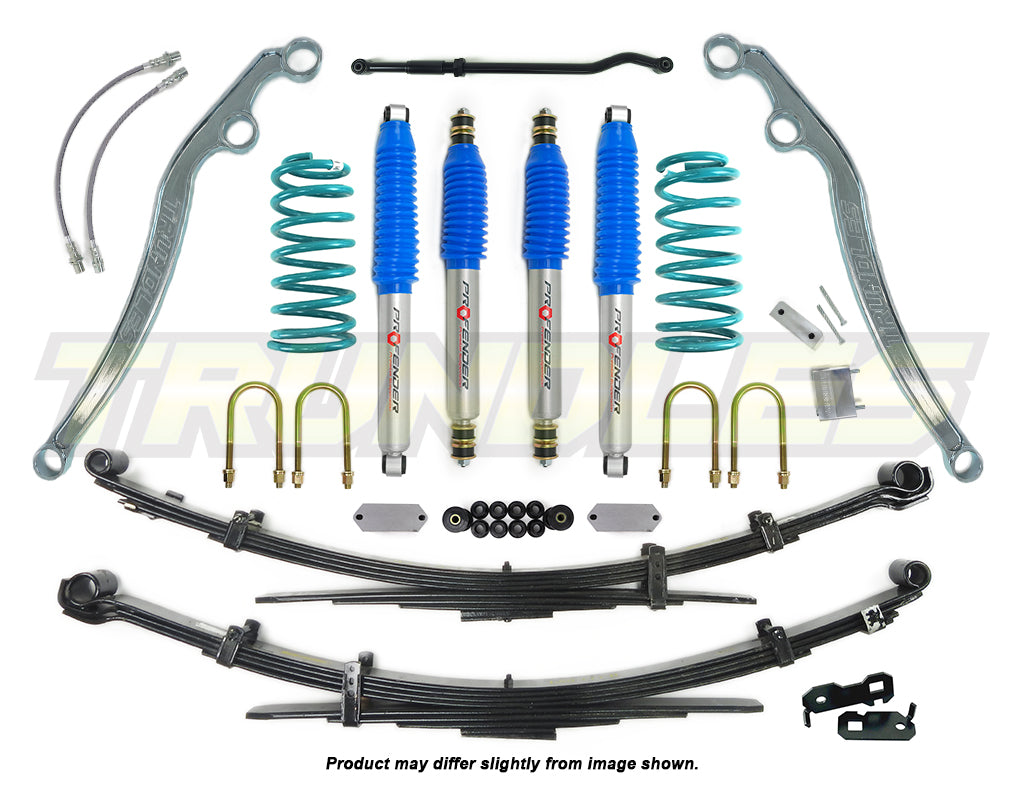 Profender 75mm Gas Lift Kit to suit Toyota Landcruiser 76 Series Wagon 2007-2009