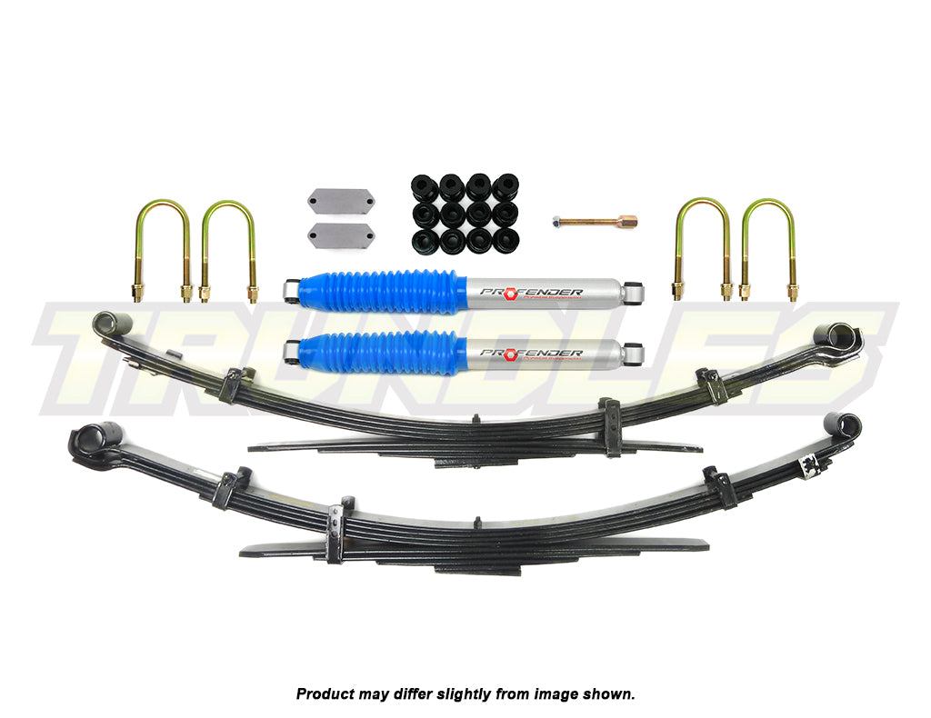 Profender Gas Rear Lift Kit to suit Toyota Landcruiser 78 Series Troop 1999-Onwards