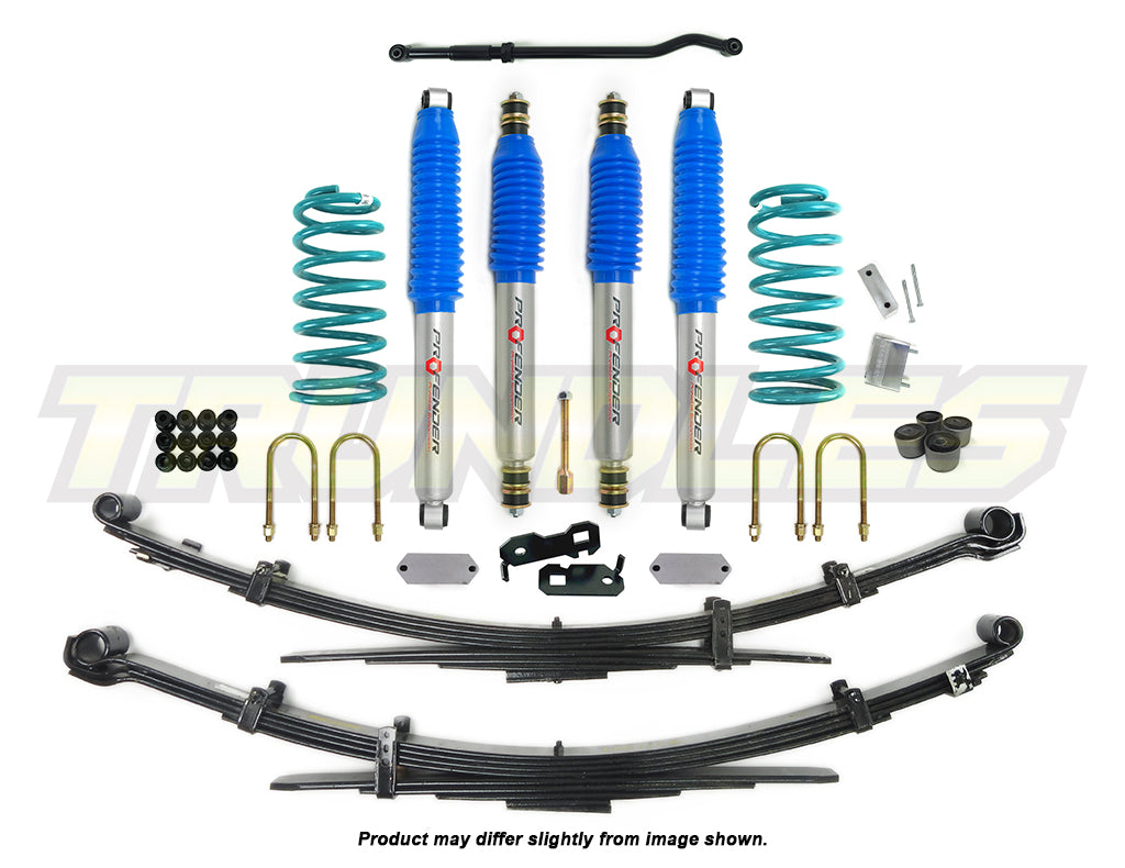 Profender 75mm Gas Lift Kit to suit Toyota Landcruiser 78/79 Series 1999-Onwards (with VSC))