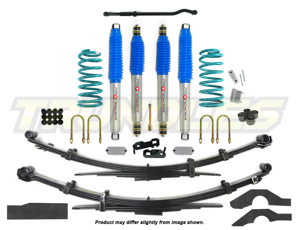Profender 75mm Gas Lift Kit to suit Toyota Landcruiser 78/79 Series 1999-2016 (Single Cab)