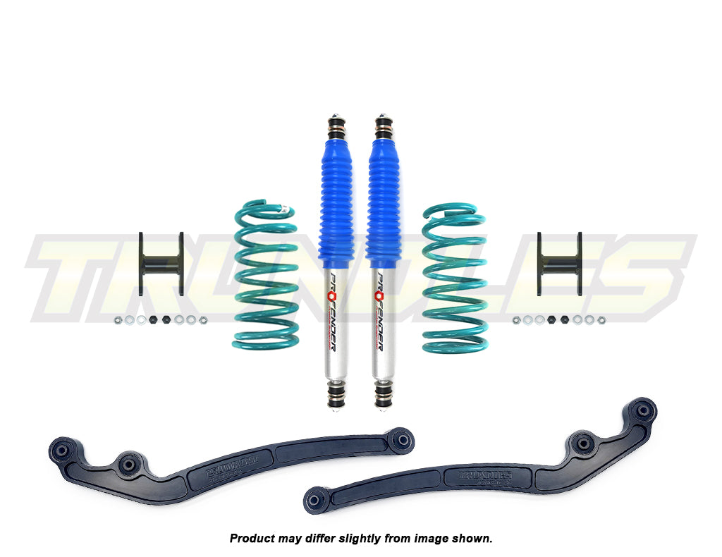 Profender Gas Front Lift Kit to suit Toyota Landcruiser 80/105 Series 1990-2007 (ABS Models)