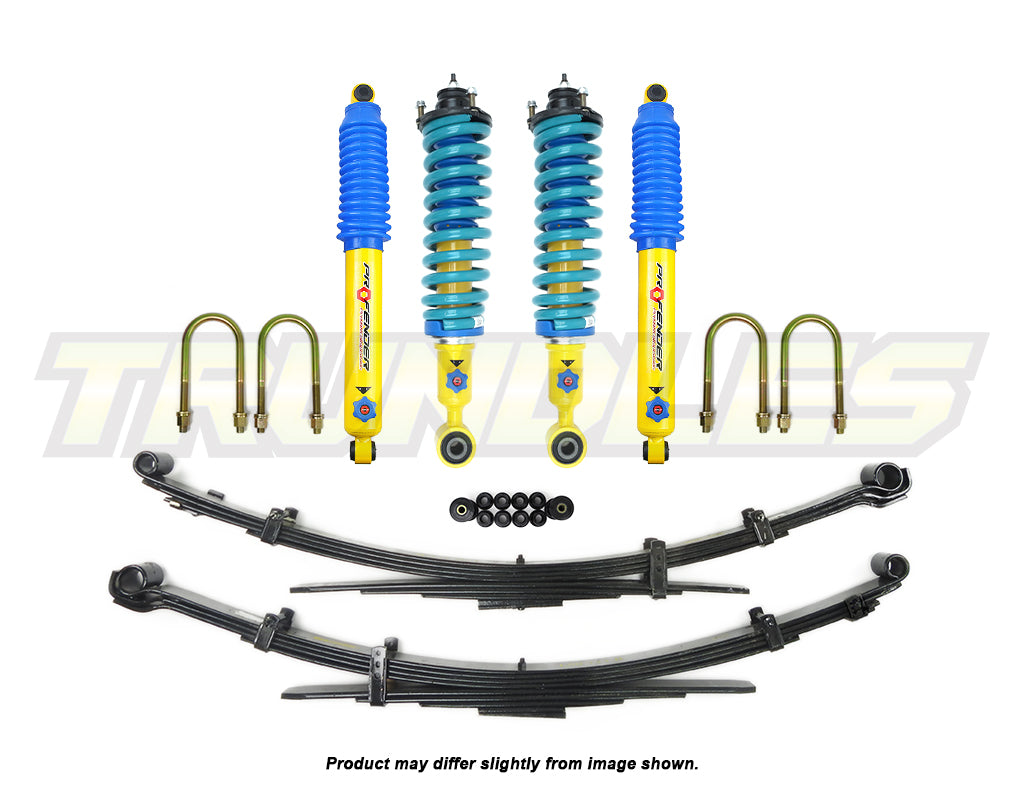 Profender 40mm Lift Kit with Adjustable Damping to suit Nissan Navara D23 NP300 (Leaf Rear) 2015-Onwards