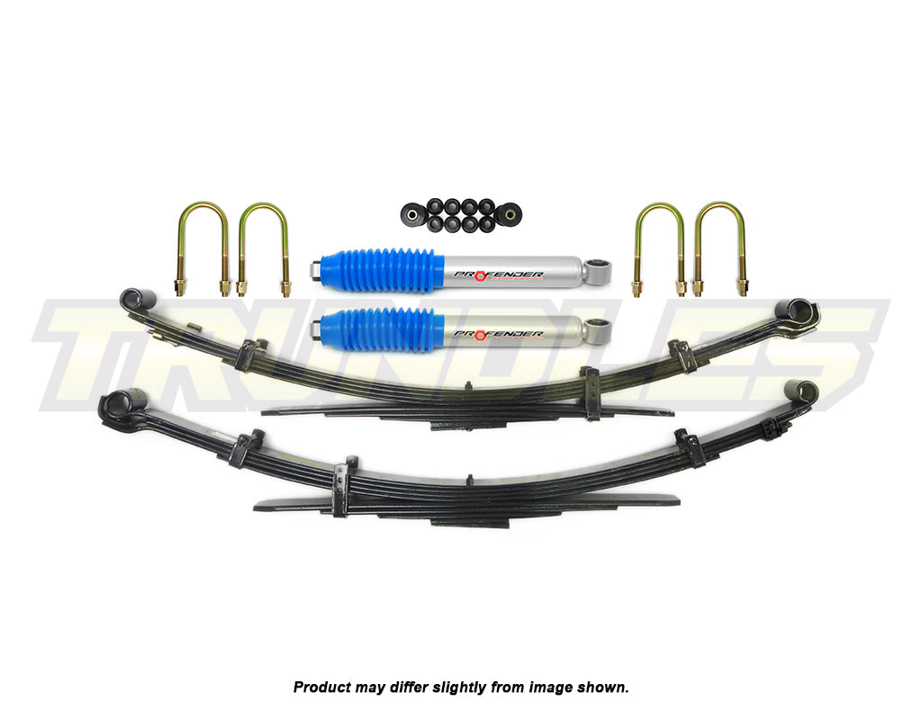 Profender Gas Rear Lift Kit to suit Nissan Navara D23 NP300 2014-Onwards (Leaf Rear)