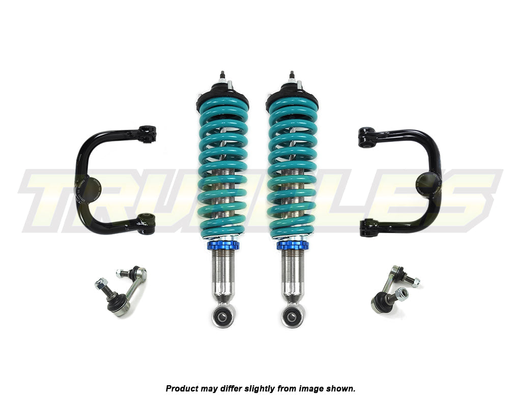 Trundles 40-75mm Adjustable MG Front Lift Kit to suit Nissan Navara D23 NP300 (Coil Rear) 2015-Onwards