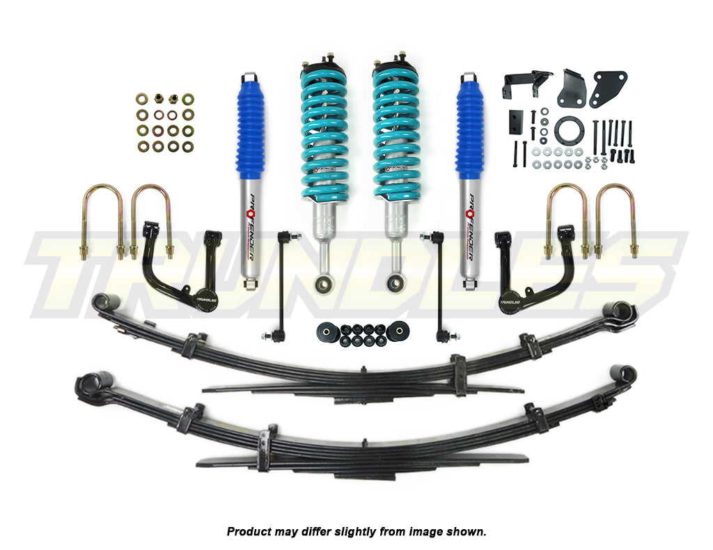 Profender 75mm Gas Lift Kit to suit Ford Ranger PX3 2018-2022