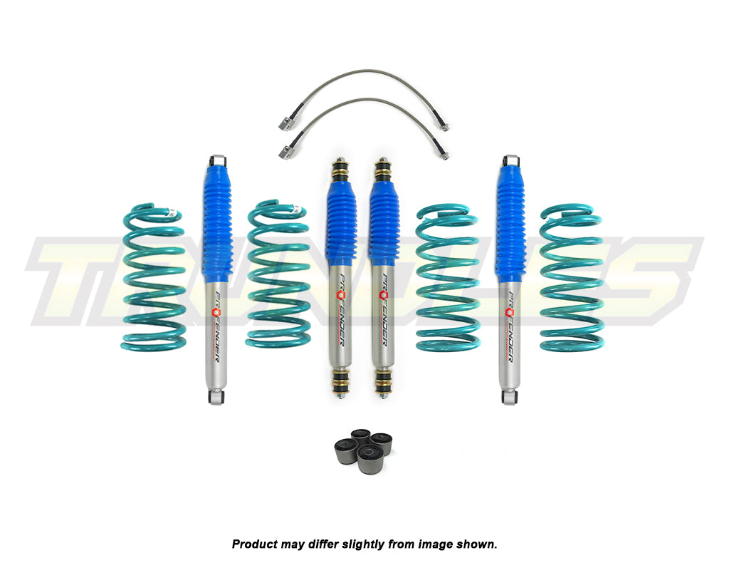 Profender 75mm Gas Lift Kit to suit Nissan Patrol Y60 Ute (Coil/Coil) 1992-1999 (4.2L Diesel Models)