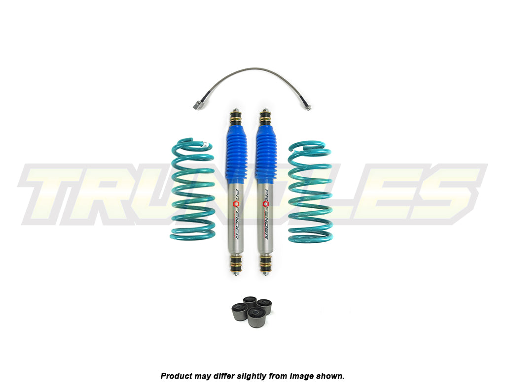 Profender Gas Front Lift Kit to suit Nissan Patrol Y60 Ute (Coil/Coil) 1992-1999 (4.2L Petrol & 2.8L T/D Models)