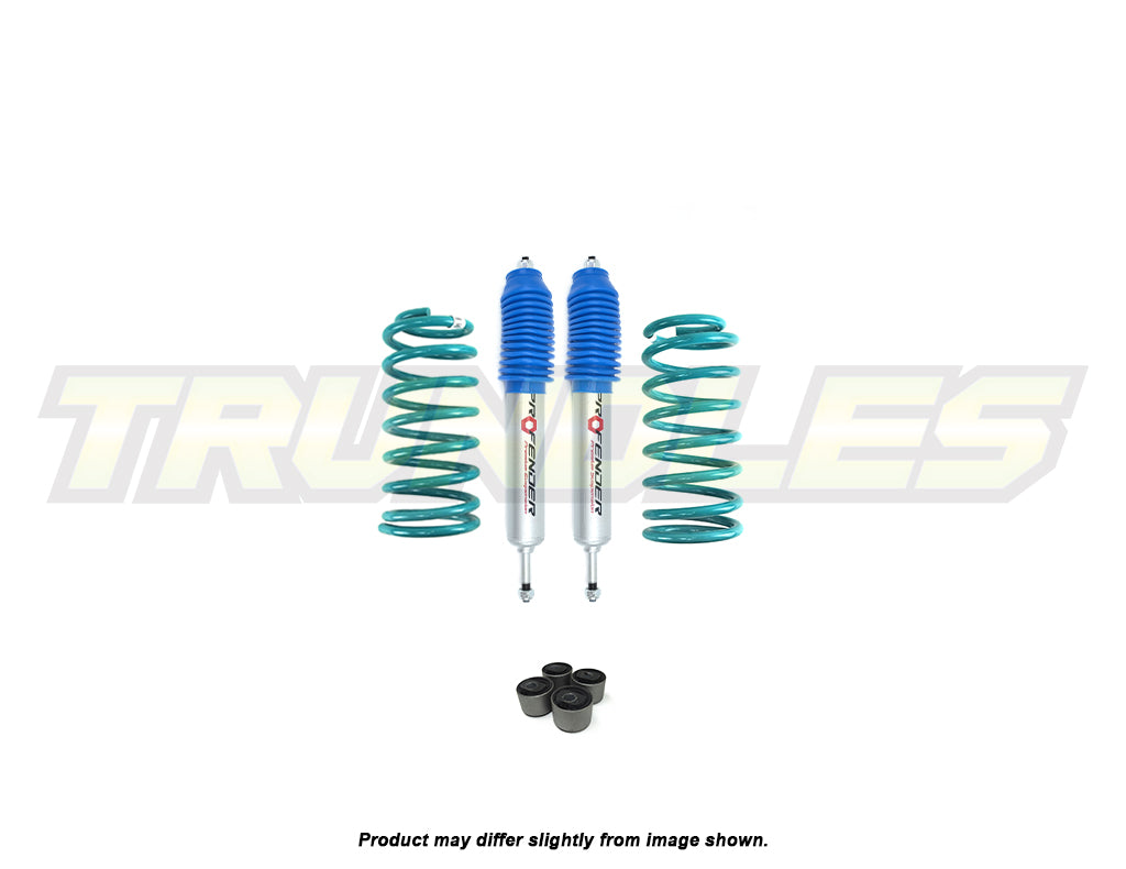Profender Gas Front Lift Kit to suit Nissan Patrol Y61 Ute (Coil Rear) 1999-2023 (4.2L T/D Models)