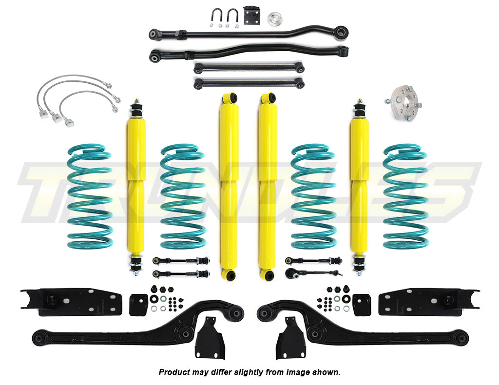 Dobinsons 100mm Gas Lift Kit to suit Nissan Patrol Y61 Series I SWB 1997-2000 (Diesel Engines)