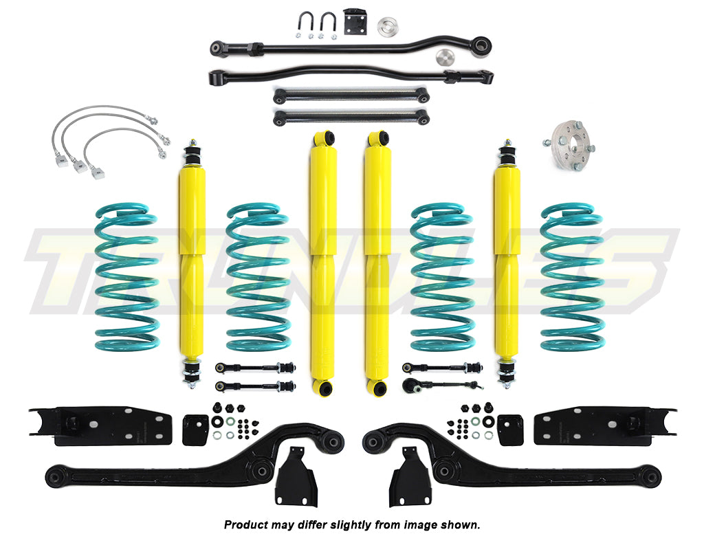 Dobinsons 100mm Gas Lift Kit to suit Nissan Patrol Y61 Series I SWB 1997-2000 (Diesel Engines)