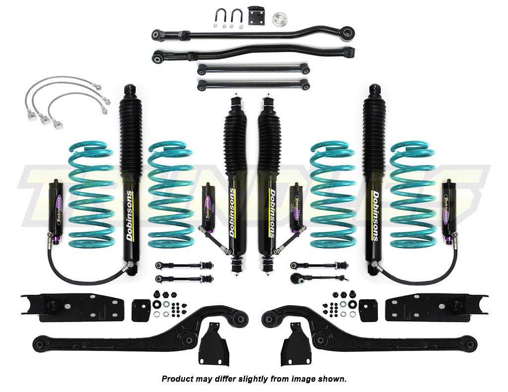 Dobinsons 100mm FLEXI MRA Lift Kit to suit Nissan Patrol Y61 Series I LWB 1997-2000 (4.2L Diesel)